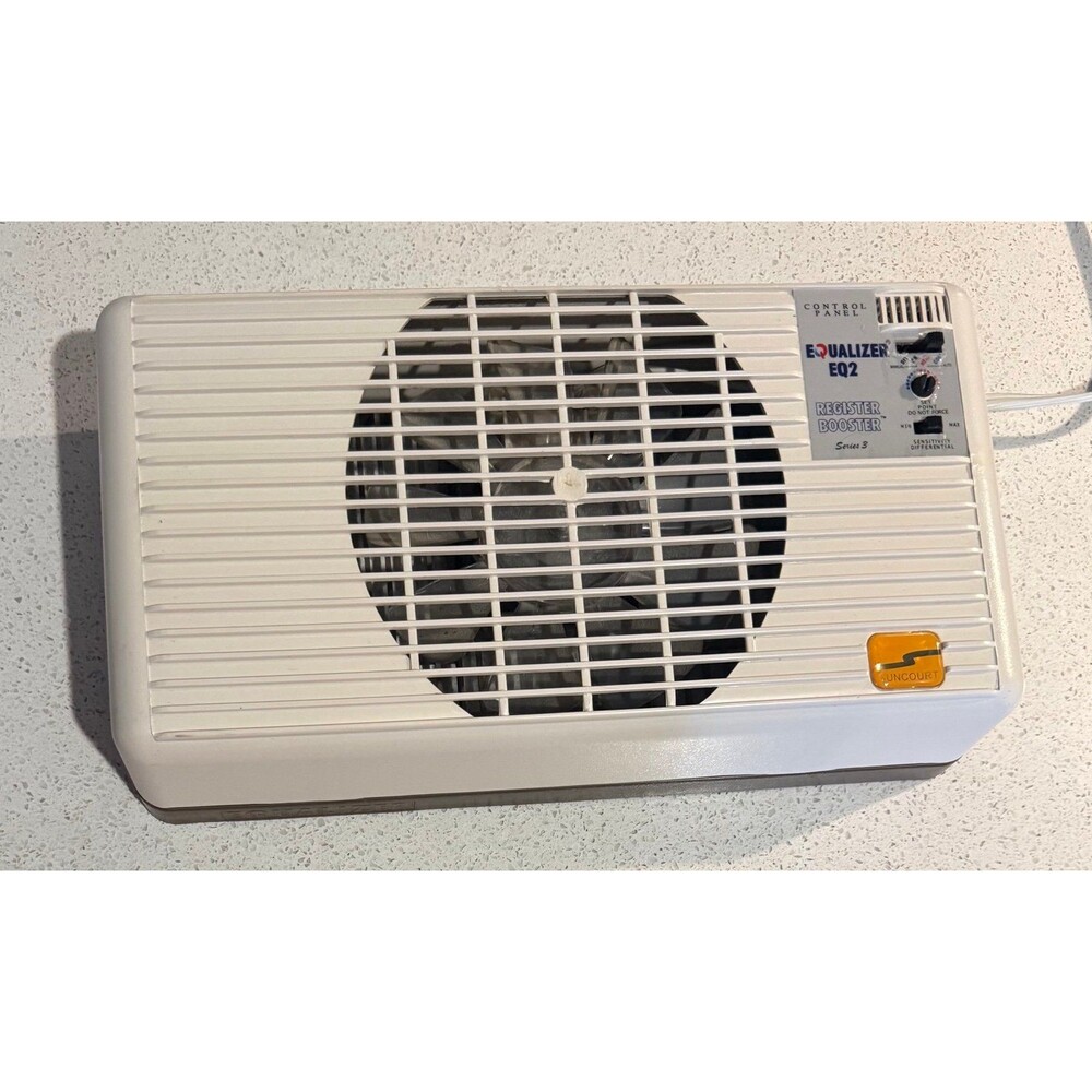 Suncourt Equalizer EQ2 Register Booster Fan Vent HVAC Air Booster HC300.